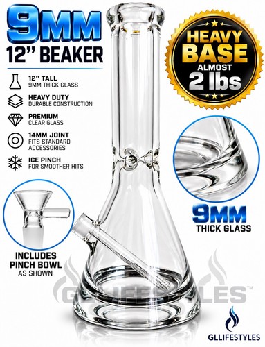 Beaker 9mm science grade - 9mm,