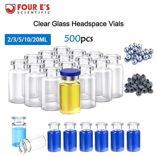 1000pcs 10 20ml glass - 1000pcs, 2/3/5/10/20ml