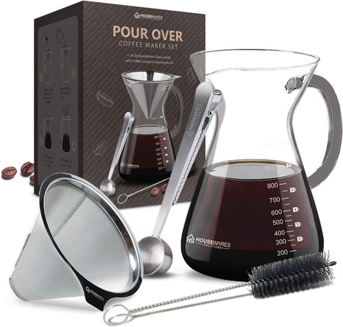 34oz borosilicate glass - 34oz, pour